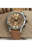 SEBAGO Herrenuhr Taba – Edelstahl & Leder