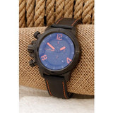 Hislon Chronograph 48mm Herrenuhr – Sportliche Eleganz mit Garantie