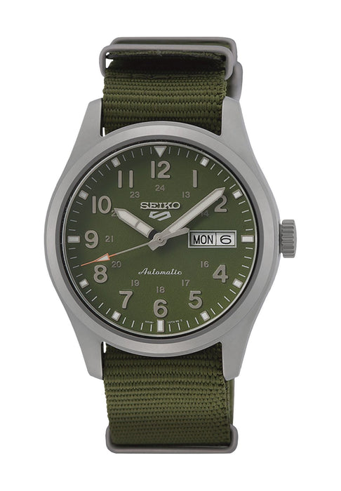 Seiko 5 SRPG33K1 - Grüne Automatik-Herrenuhr