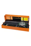 Stuhrling Prestige Automatik Grün Armbamd Herrenuhr - Skelettoptik 50mm