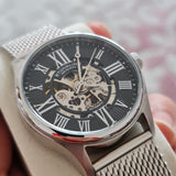 Stuhrling Original Automatik Herrenuhr – Edelstahl Quarz Uhr