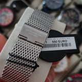 Stuhrling Original Herrenuhr Atrium Elite Automatik Skelett Edelstahl Meshband