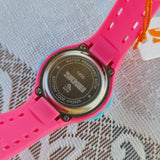 Kinderuhr Digital pink - LED Licht, Wecker & Chronograph für Kinder