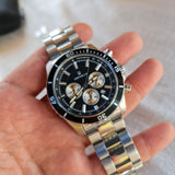 Orphelia Herren-Armbanduhr Chronograph Quarz – New Wave Edelstahl Uhr
