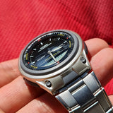 Casio AW-80D Herrenuhr – Analoge & Digitale Funktionen, Telememo & Timer