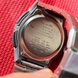 Casio AW-80D Herrenuhr – Analoge & Digitale Funktionen, Telememo & Timer