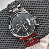 Megalith Herren Militär Chronograph Uhr – Wasserdicht & Elegant