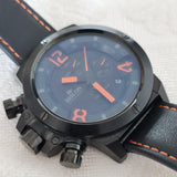 Hislon Chronograph 48mm Herrenuhr – Sportliche Eleganz mit Garantie
