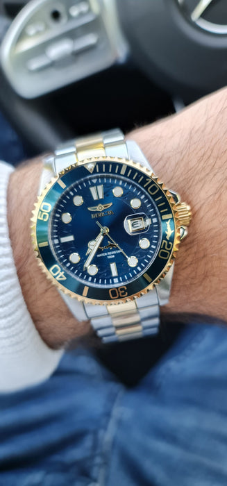 Invicta Pro Diver 100m Herrenuhr Edelstahl
