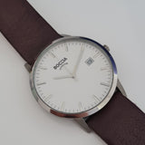 Boccia Titan 40mm Unisex Uhr mit Lederarmband – 3588-01
