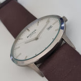Boccia Titan 40mm Unisex Uhr mit Lederarmband – 3588-01