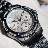 Festina F16284/2 Damen Multifunktionsuhr – Schwarzes Edelstahl Design