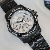 Festina F16284/2 Damen Multifunktionsuhr – Schwarzes Edelstahl Design