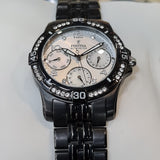 Festina F16284/2 Damen Multifunktionsuhr – Schwarzes Edelstahl Design
