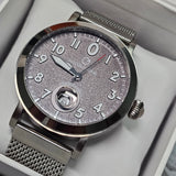 PACOMARINE Thunderbolt PM51-0014MWT Meshband Herrenuhr