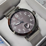 PACOMARINE Thunderbolt PM51-0014MWT Herrenuhr – Meshband & Originalverpackung