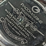 PACOMARINE Thunderbolt PM51-0014MWT Meshband Herrenuhr