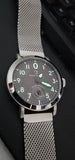 PACOMARINE Thunderbolt PM51 Meshband Herrenuhr
