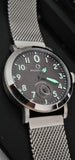 PACOMARINE Thunderbolt PM51 Meshband Herrenuhr