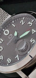 PACOMARINE Thunderbolt PM51 Meshband Herrenuhr für Herren