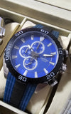 Festina F16664/6 Armbanduhr XL Sport Chronograph Quarz Blau