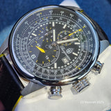 Burgmeister Melbourne BM505-122 Herrenuhr – Chronograph mit Lederarmband & OVP