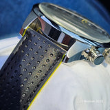 Burgmeister Melbourne BM505-122 Herrenuhr – Chronograph mit Lederarmband & OVP