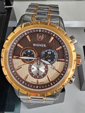 Wainer WA.12445-C Swiss Made Chronograph Herrenuhr 46mm Bicolor Neu & OVP ÖZENSAAT