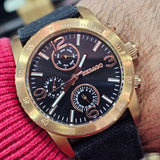 Sebago Multifunktional Rosegold Unisexuhr ÖzenSaat