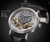 Carl von Zeyten CVZ0017SGYS Herrenuhr Automatik Schwarzwalduhr – Made in Germany