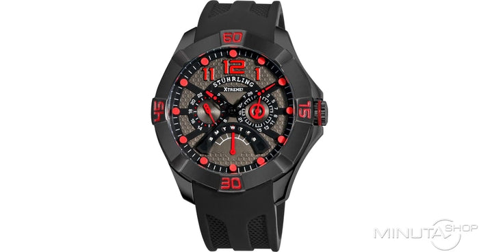 Stuhrling Aquadiver Gen-X Quarz Taucheruhr Edelstahl