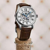 Stuhrling Original Herren Automatik Uhr Atrium 3942 - Skelettoptik