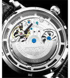 Stuhrling Automatik Skelett Herrenuhr 47mm – Dualzeit & Exklusives Design