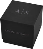 Armani Exchange Herrenuhr – Edelstahl Multifunktionsuhr mit Quarzwerk