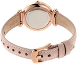 Fossil Carlie Damen-Uhr – Edelstahlgehäuse & Lederarmband