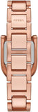 Fossil Damen Armbanduhr Harwell ES5328 – Roségold Edelstahl & Leder