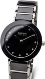 BERING Damen Keramik Uhr – Elegantes Design mit Saphirglas & Edelstahlarmband