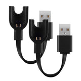 Simpeak 2er-Pack Ladekabel für Xiaomi Mi Band 3 - USB Ladekabel Schwarz