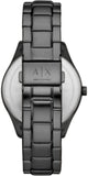 Armani Exchange Herrenuhr – Edelstahl, Schwarz & Wasserdicht bis 50m