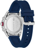Lacoste Chronograph Quarz Uhr für Herren mit Blauem Silikonarmband – 2011154