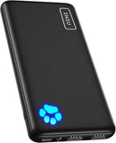 INIU Powerbank 10000mAh – Schwarz – Schnellladen USB C