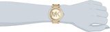 Michael Kors Damen Uhr Parker – Gold Edelstahl & Champagner Zifferblatt