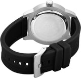 Invicta Herrenuhr 12846 – XL Quarz Uhr mit Edelstahlgehäuse & Silikonarmband