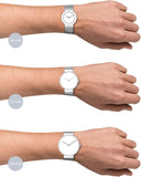 BERING Damen Keramik Uhr – Elegantes Design mit Saphirglas & Edelstahlarmband