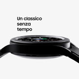 Samsung Galaxy Watch4 Classic 46mm Silber - Smartuhr mit EKG & Fitness-Tracking