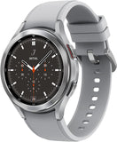 Samsung Galaxy Watch4 Classic Silber Smartuhr EKG