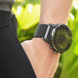 Beifon Edelstahl Mesh Uhrenarmband 20mm/22mm Gold/Silber/Schwarz