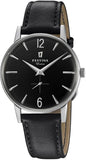 Festina Herren Damen Uhr 36mm Quarz Lederarmband - Elegantes Unisex Modell