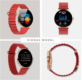 XCOAST SIONA2 Wave Sand Smartuhr – 1,3" AMOLED, Wasserdicht, Herzfrequenz, Blutsauerstoff