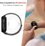 Kuaguozhe Ersatzarmbänder für XPLORA Kidzi Smartwatch – Weiche Sport-Bänder für Kinder